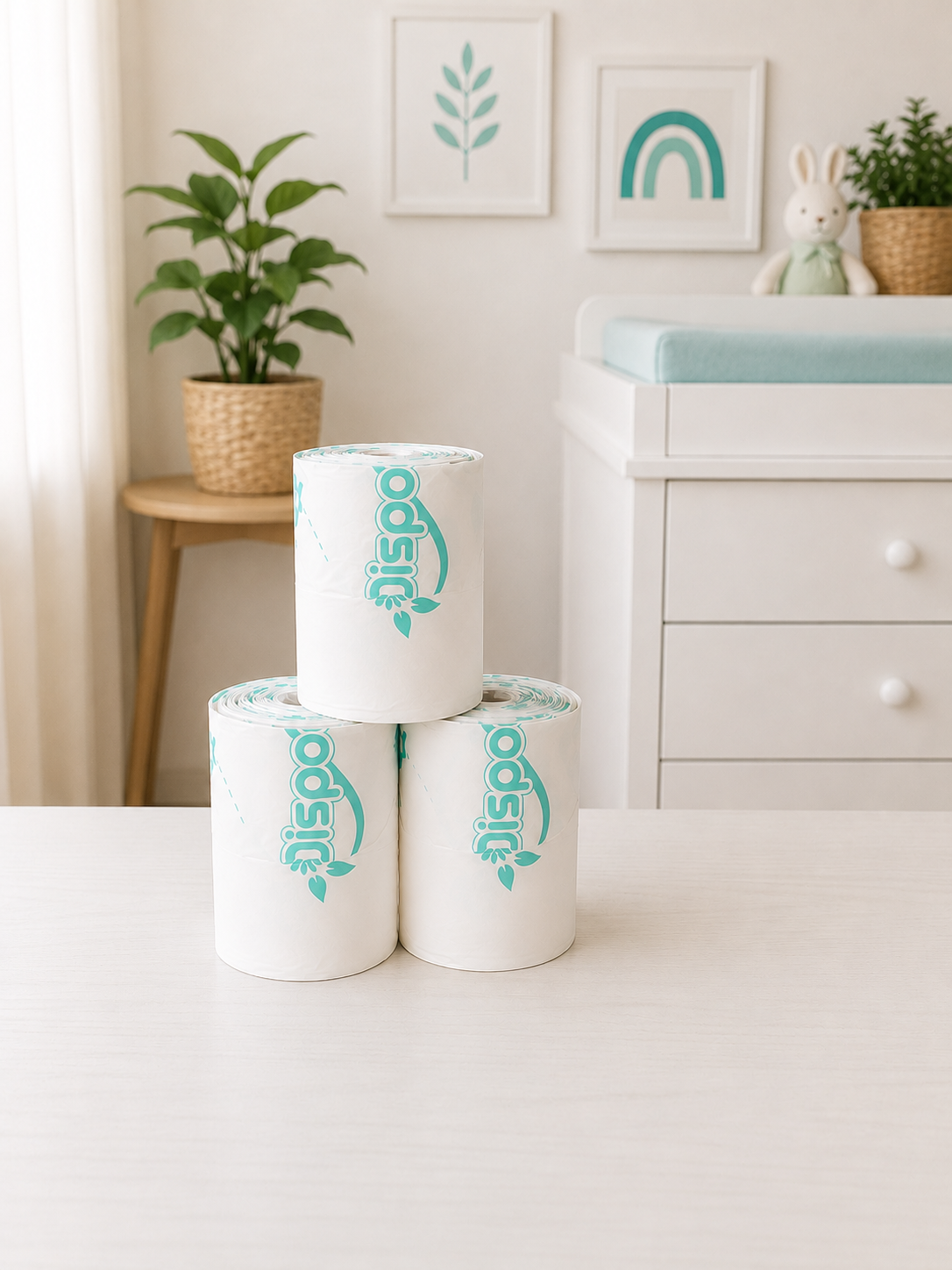 3 x bag refill rolls